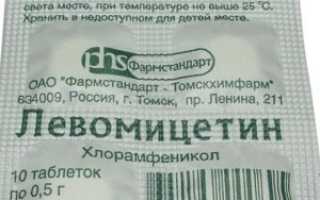 Помогает ли Левомицетин от поноса, и как правильно его принимать?