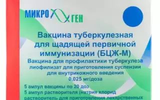 Все вакцины связанные с туберкулезом